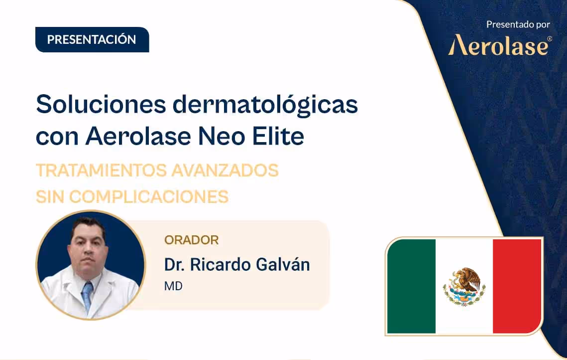 Aprenda de la mano de uno de los principales expertos en láser de América Latina cómo mejorar su práctica con tratamientos eficaces y seguros para todo tipo de piel. 
