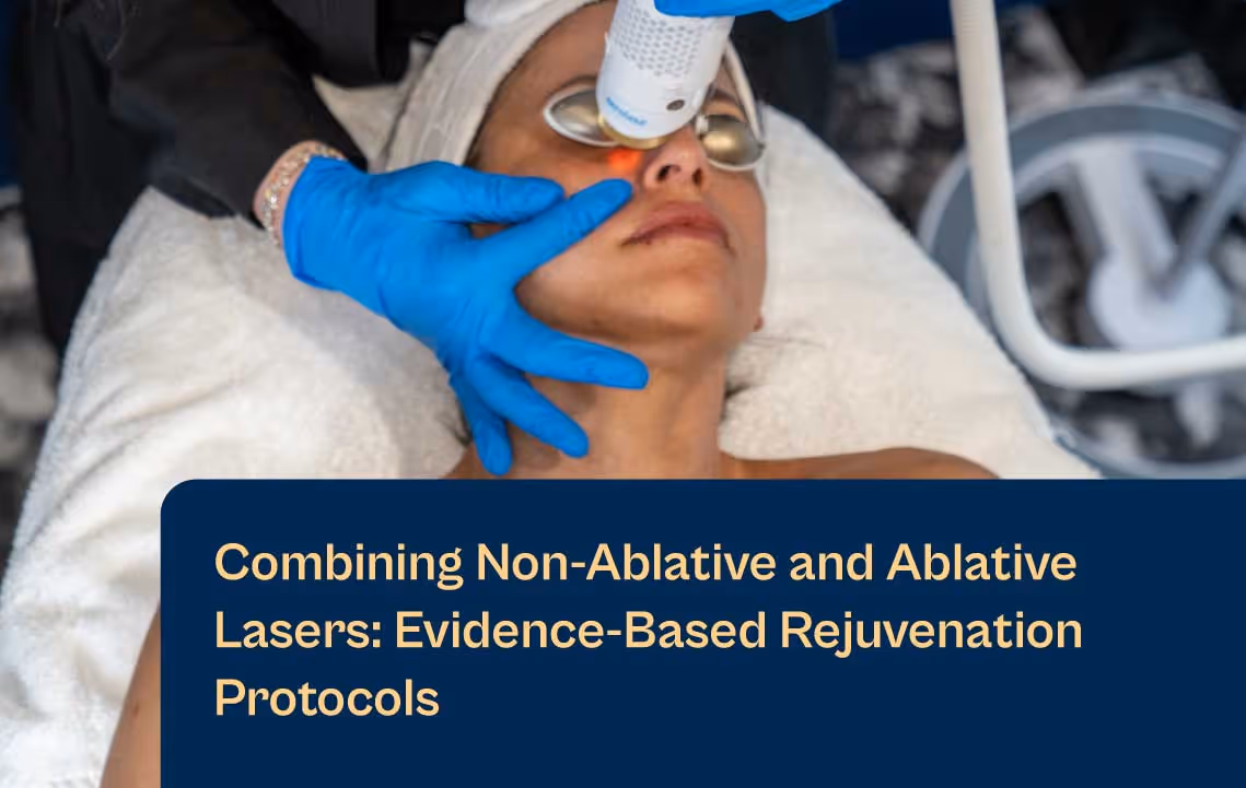 Blog sulla combinazione di laser non ablativi e ablativi