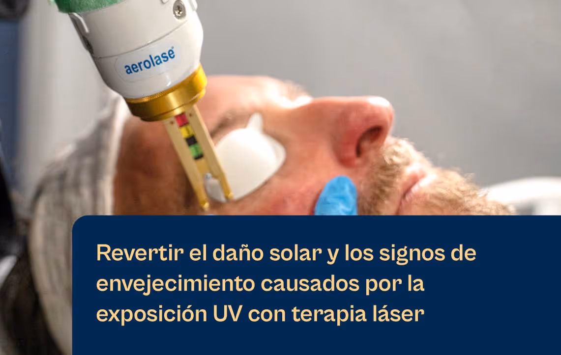 Blog Aerolase Reverse de Aerolase sobre los daños causados por el sol y los signos del envejecimiento