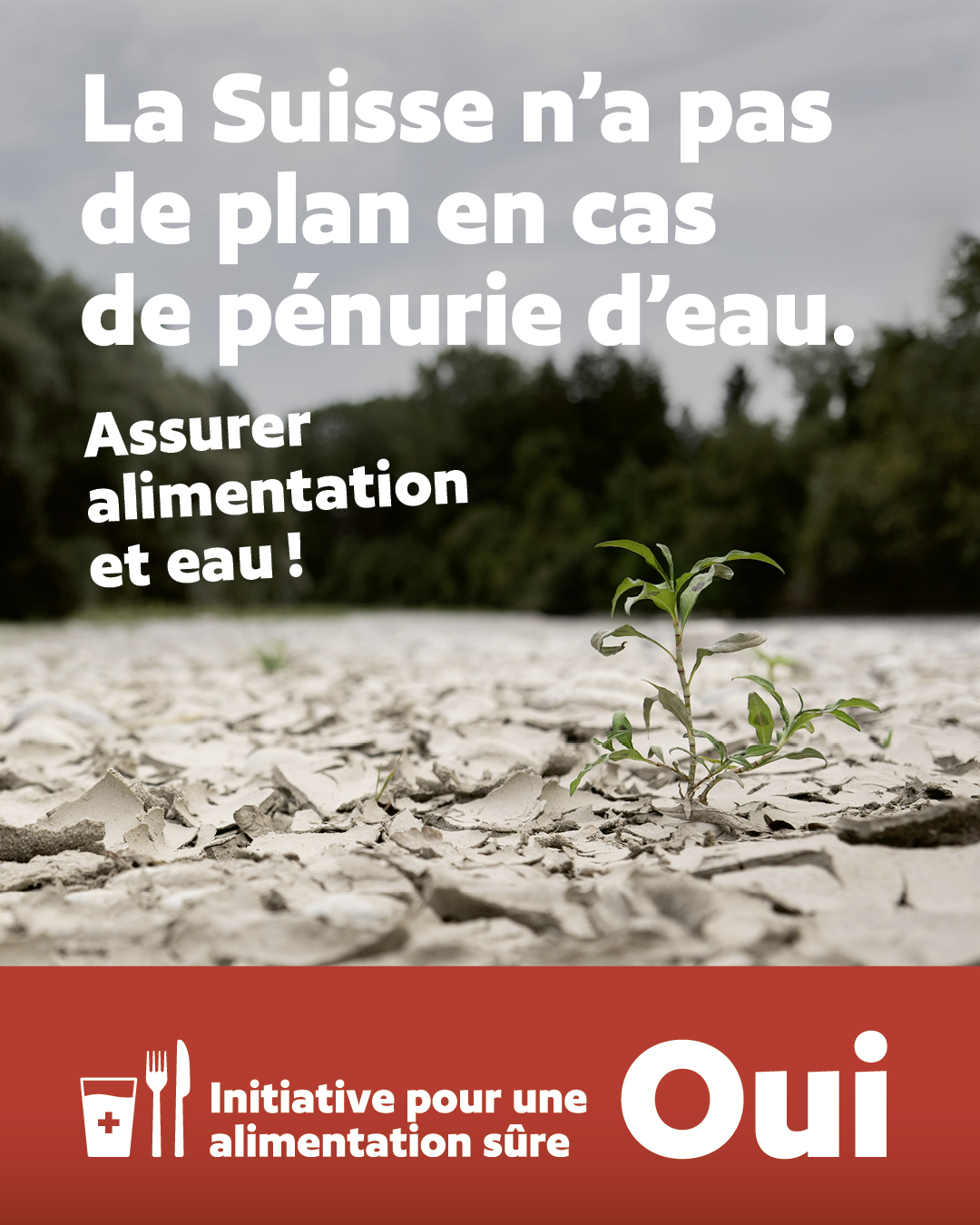 La Suisse n’a pas de plan en cas de pénurie d’eau