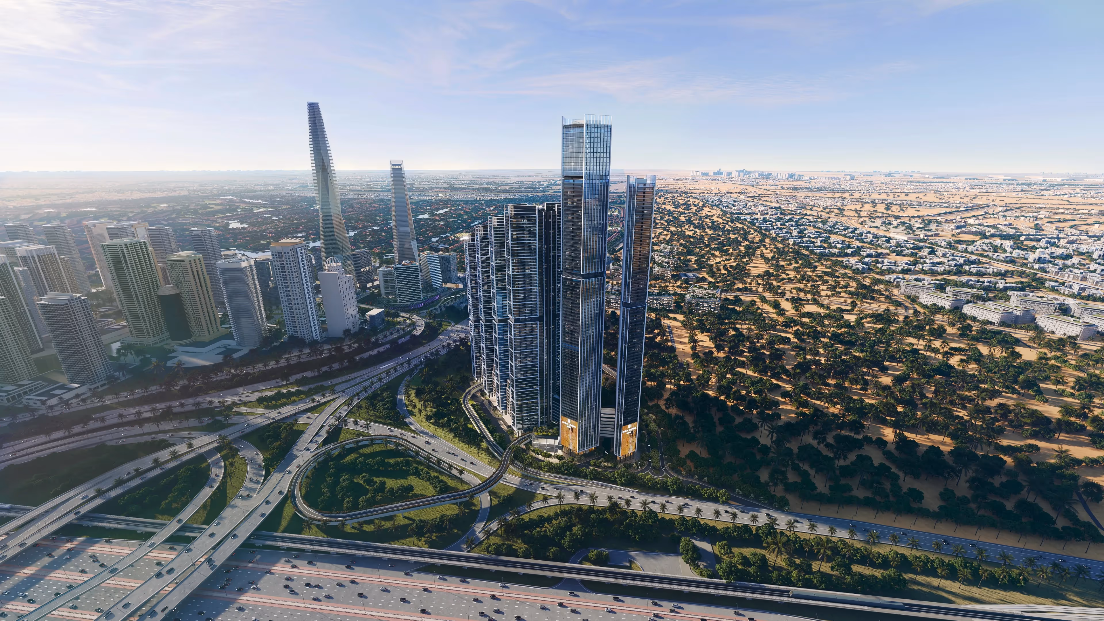 Sobha Realty luxury waterfront and park-facing residences