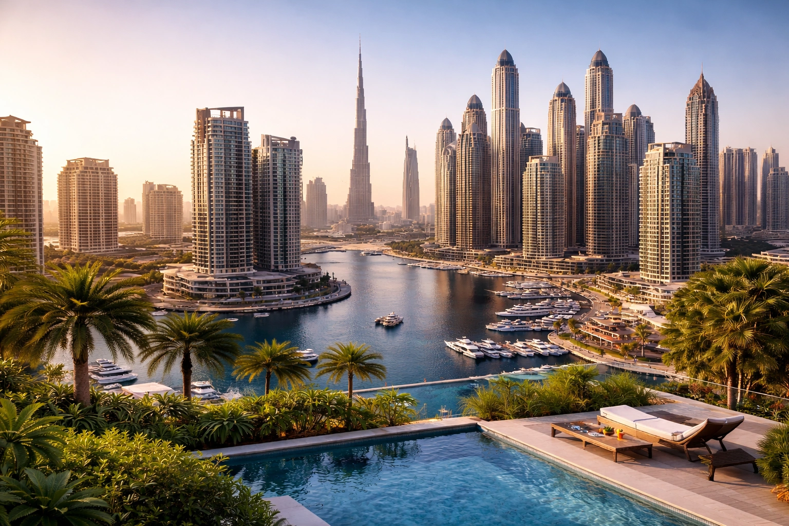 Dubai skyline showcasing luxury real estate investment opportunities