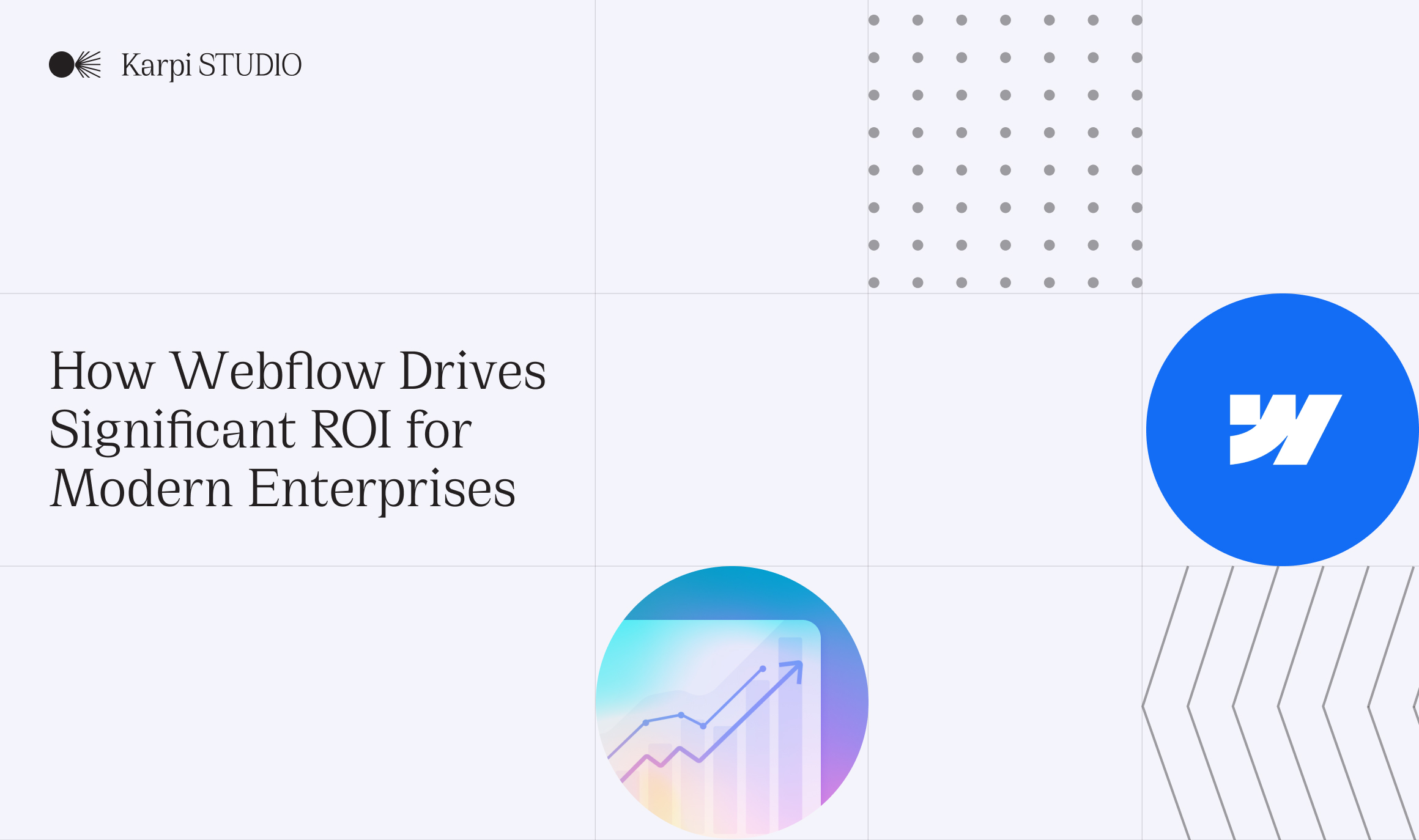 Forrester TEI study results showing 332 percent ROI from Webflow adoption
