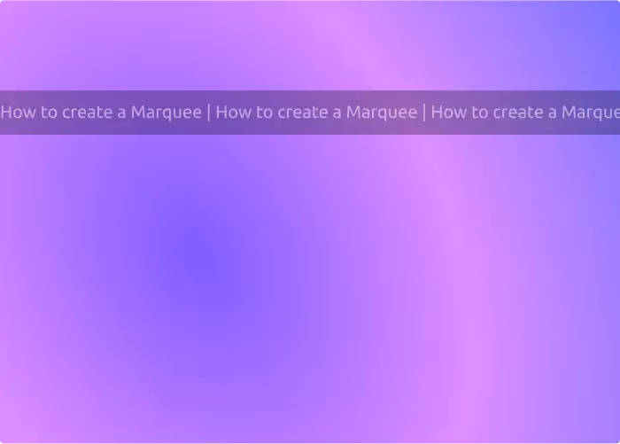 Webflow marquee tutorial article thumbnail