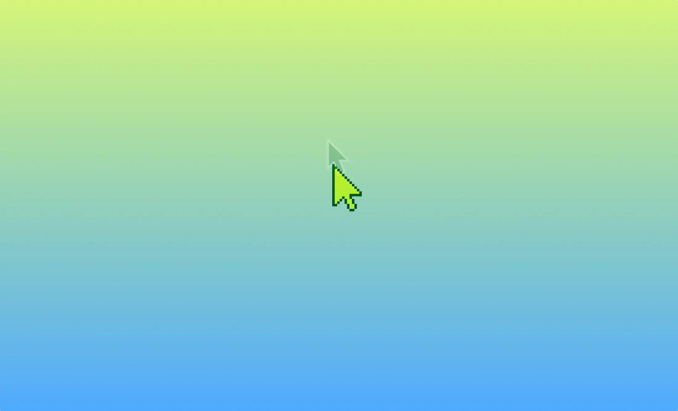 Custom cursor implementation in Webflow using CSS cursor property
