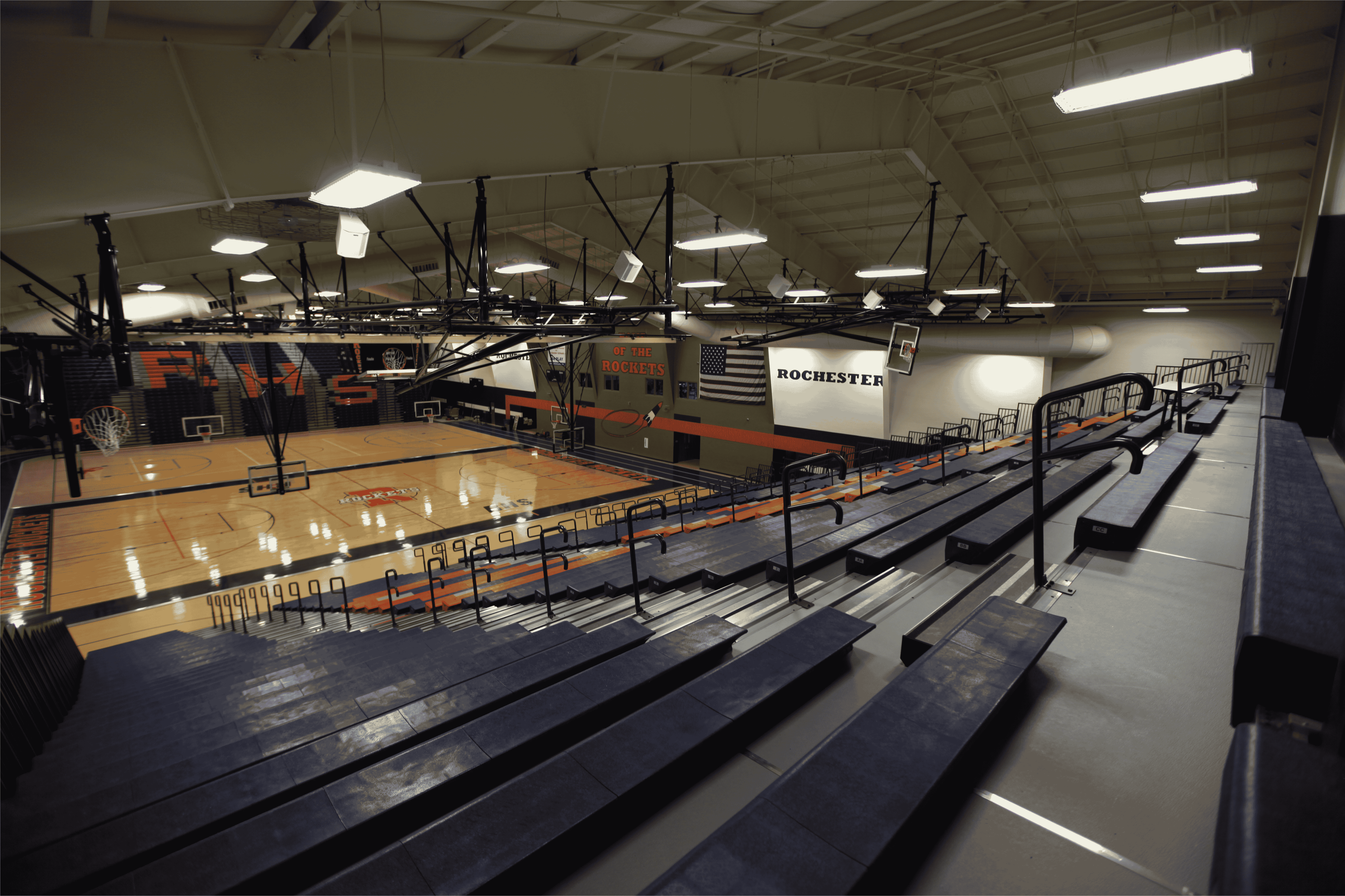 Upgrading Telescopic Bleachers to Maximize School Gym Capacity
