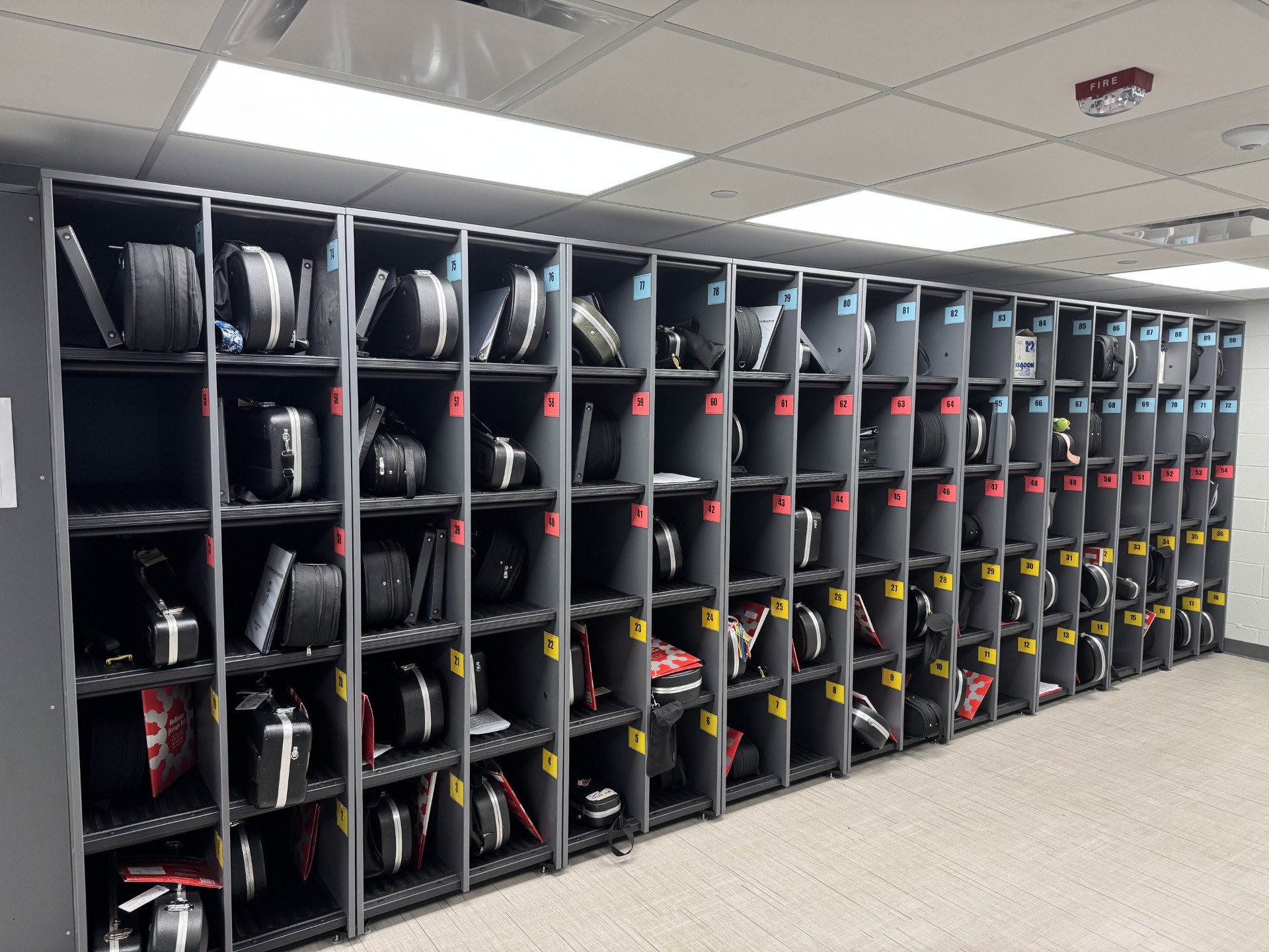 Safeguarding Instruments with Modern School Music Room Storage