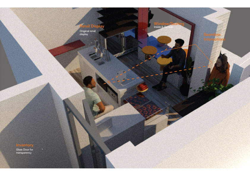 Making Space for People: A Café Where Flow Meets Function