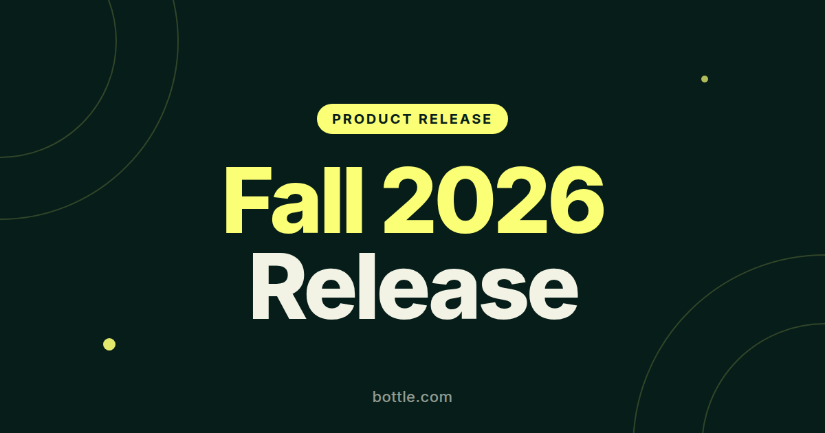 Updated Bottle customer profile showing order and revenue history