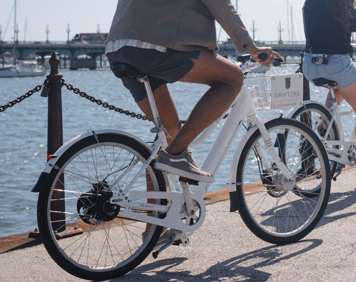 Drifters Bike Share bikes offer unmatched comfort and a seamless ride, making them perfect for both residents and visitors.
