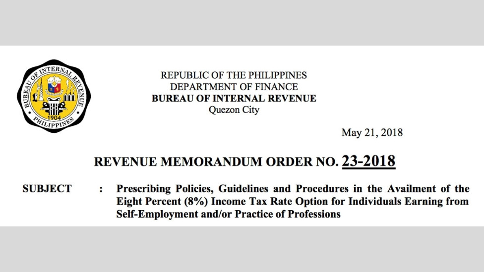 Know Your Taxes: The 8% Income Tax Rate