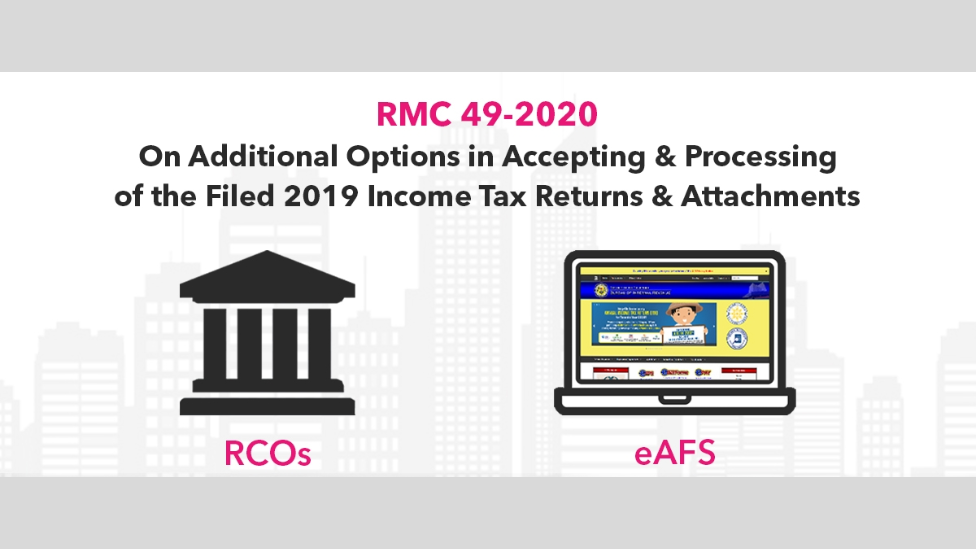 RMC No. 49-2020: Options in Accepting the Filed 2019 ITR