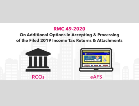 RMC No. 49-2020: Options in Accepting the Filed 2019 ITR