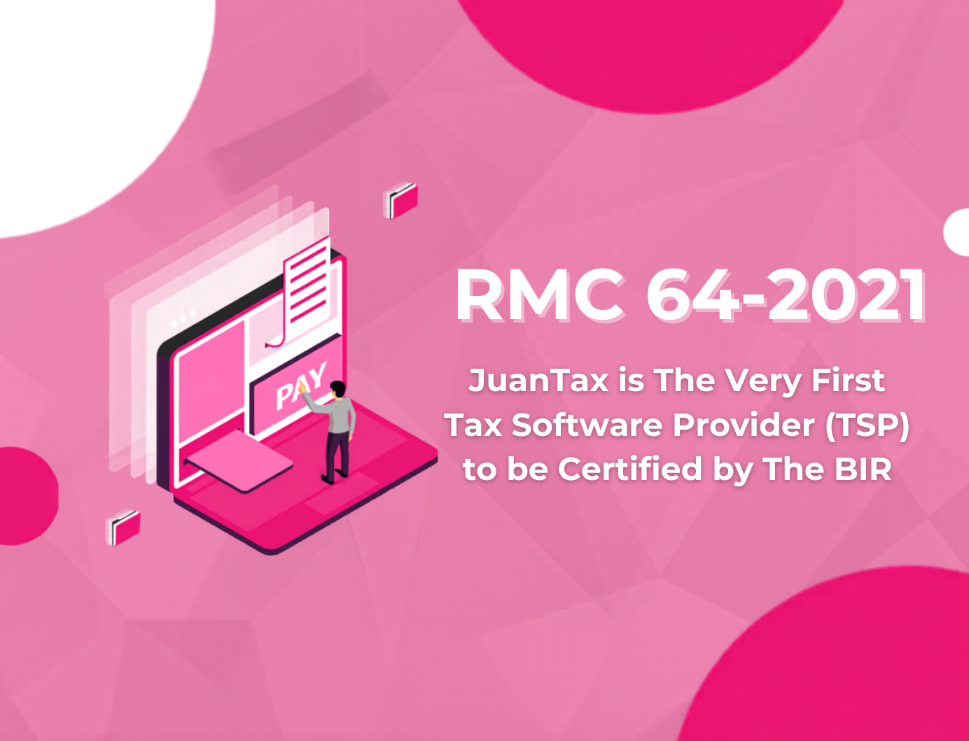 RMC 64-2021: Tax Compliance with Tax Software Providers