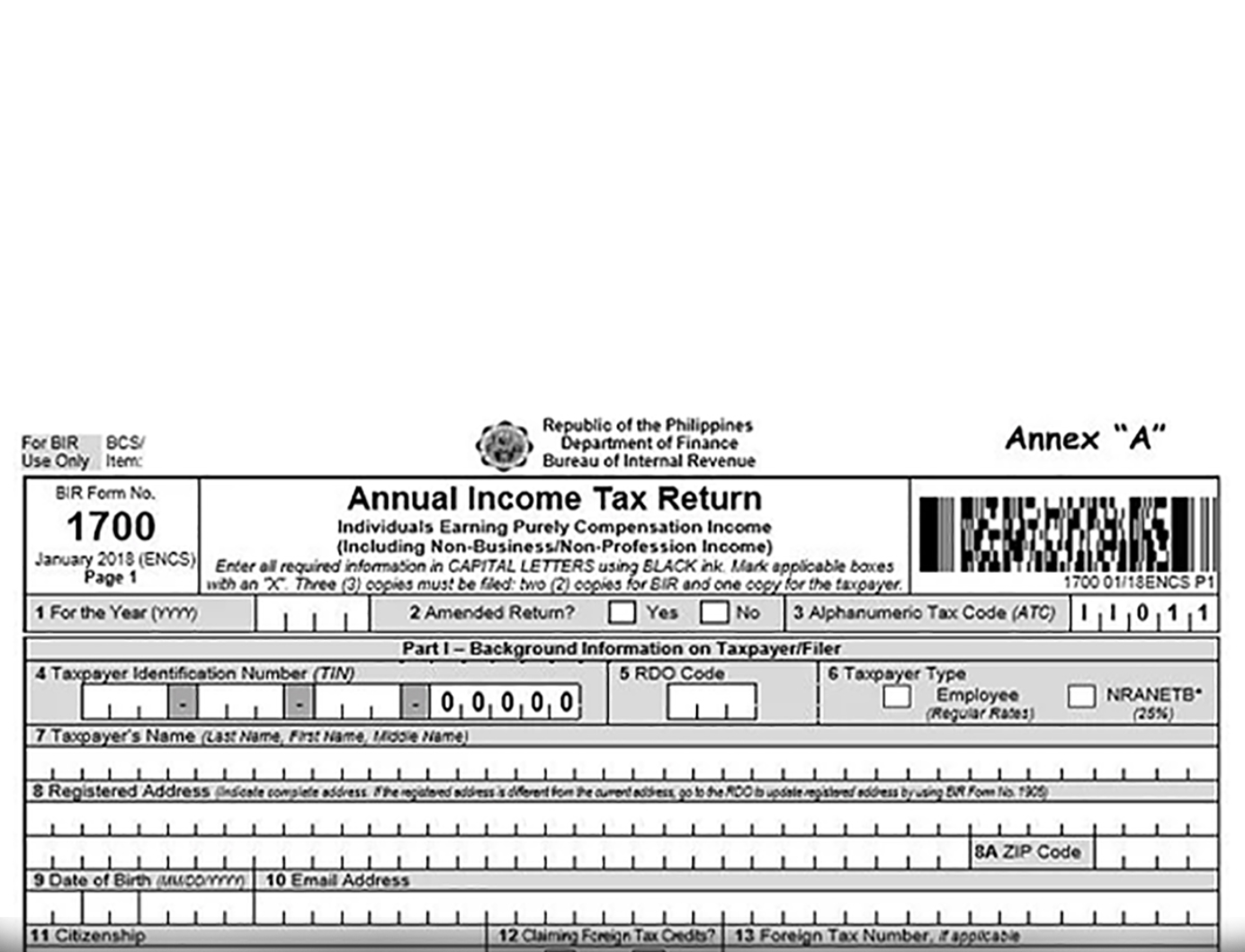 All you need to know about Form 1700