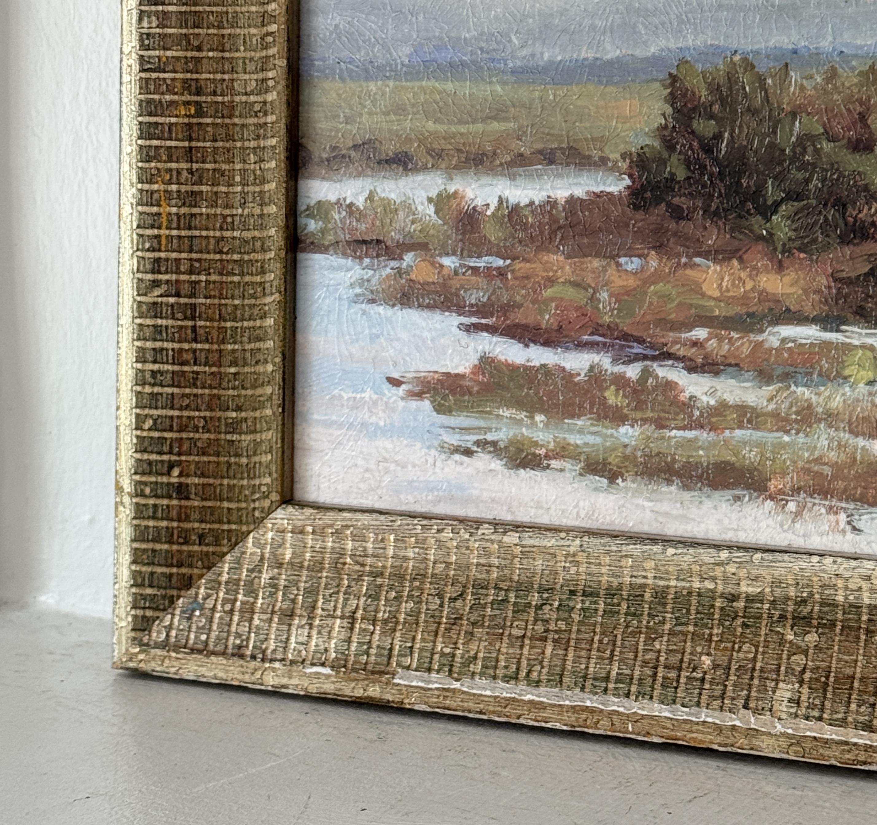 View: Impressionist French Landscape Painting