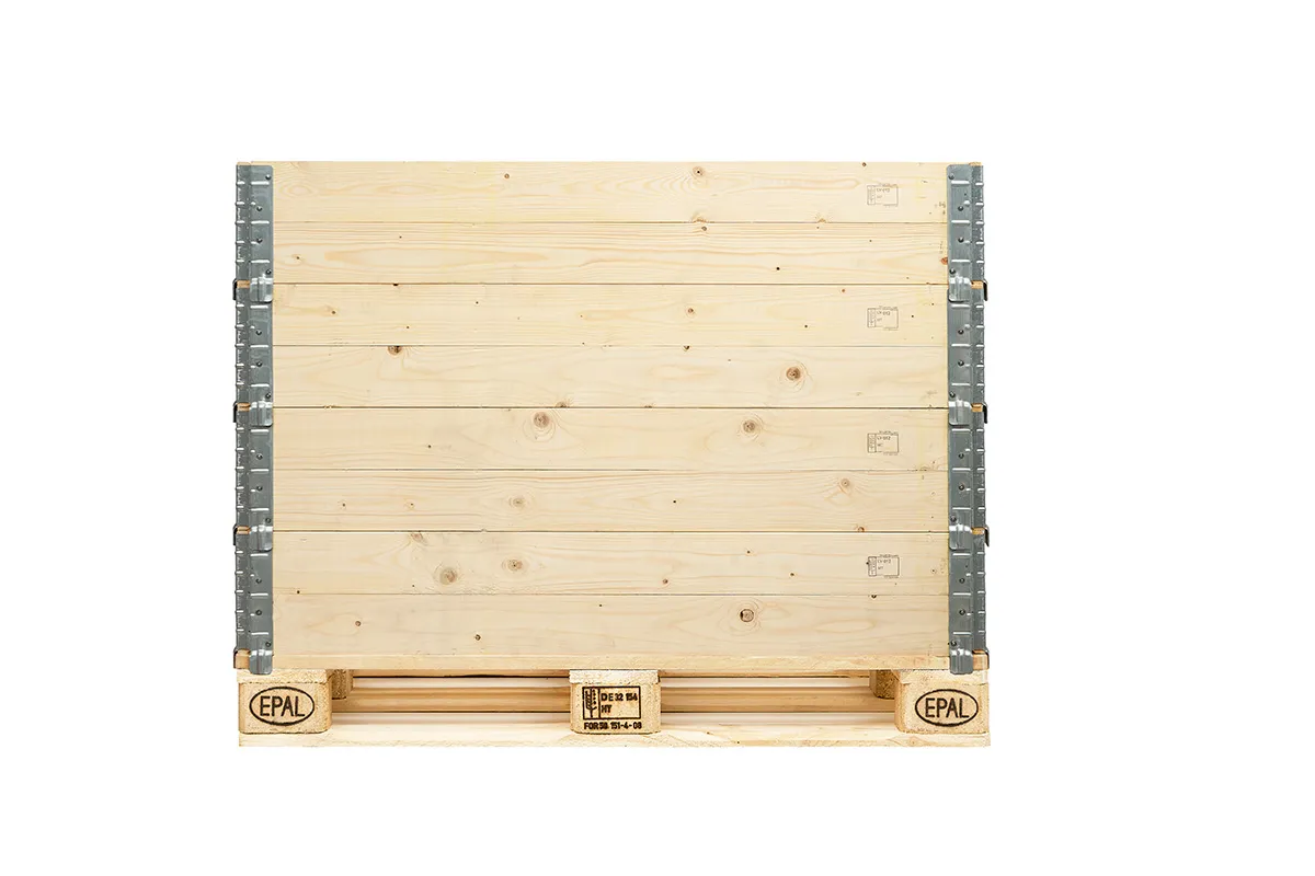 Maße Aufsatzrahmen für Europaletten