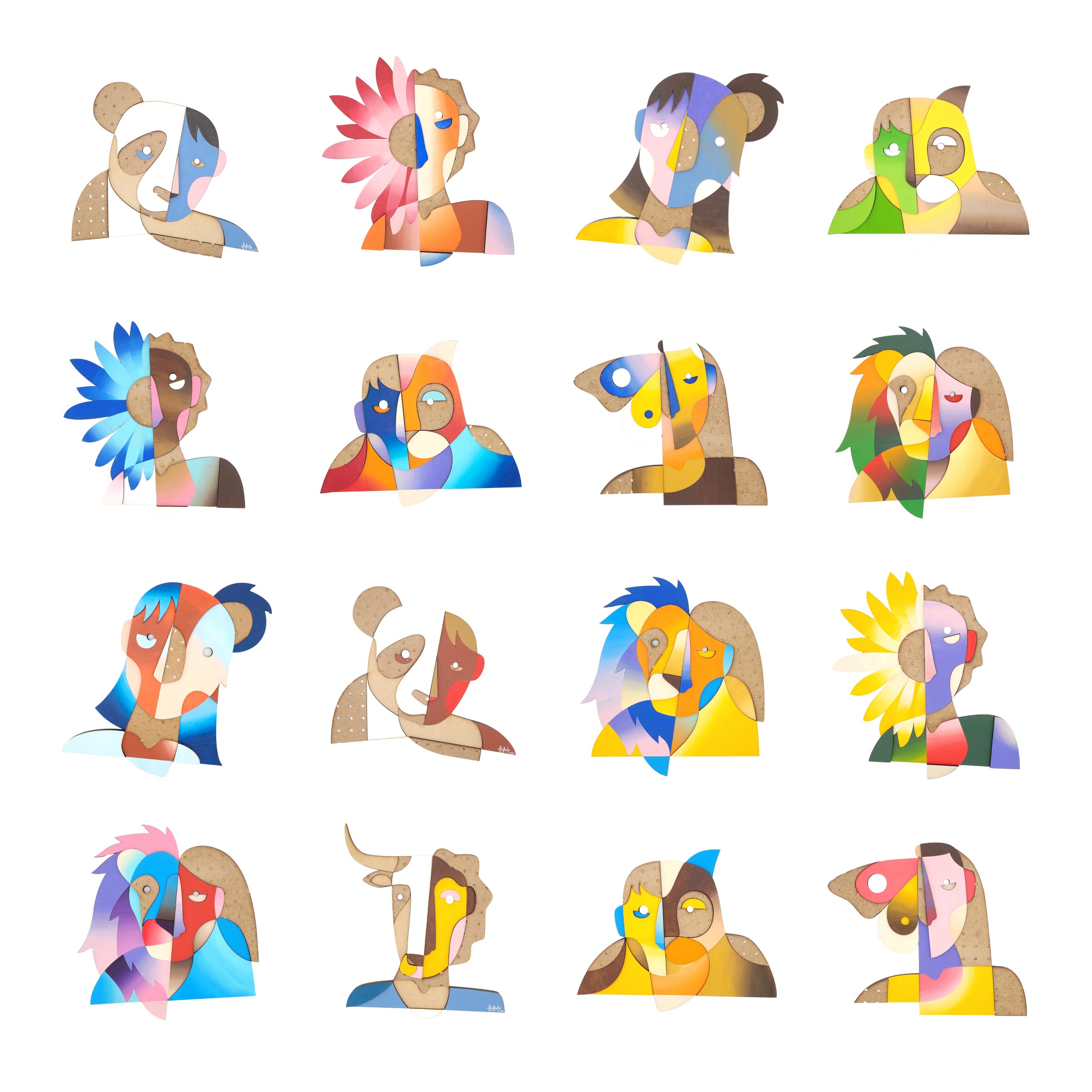 Image représentant des figures mi-animal mi-humaine