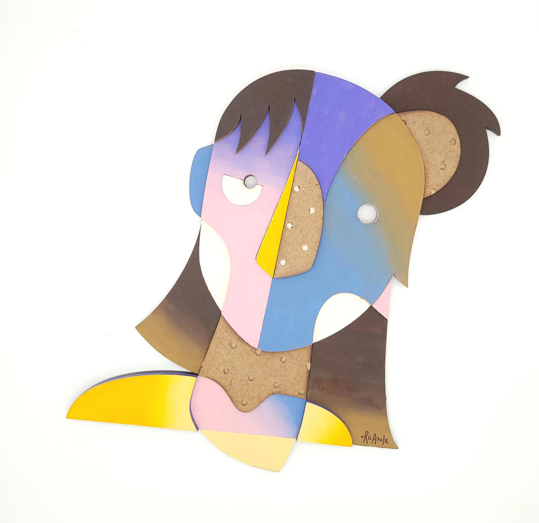 Figure mi-humaine mi-koala