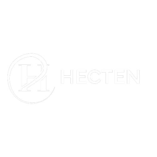 HECTEN company logo featuring stylized letters H and T entwined within a circle.