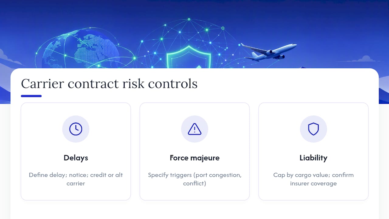 Three carrier contract risk categories
