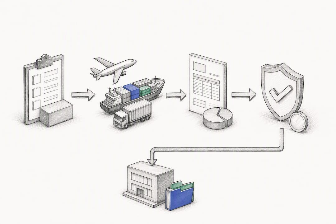 Isometric freight transaction verification flow