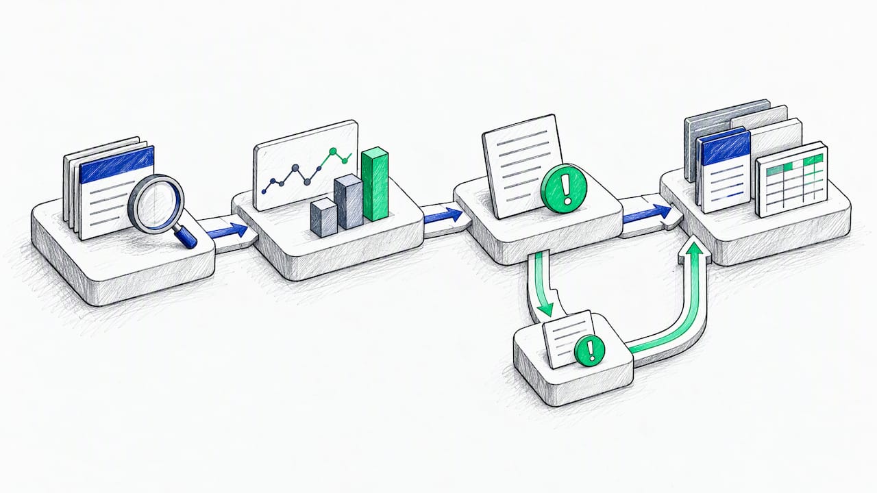 Illustrated freight quote validation checkpoints