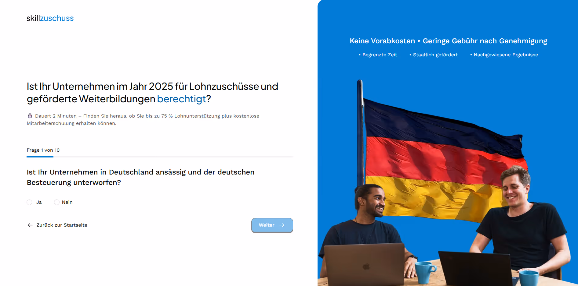 Skillzuschuss
