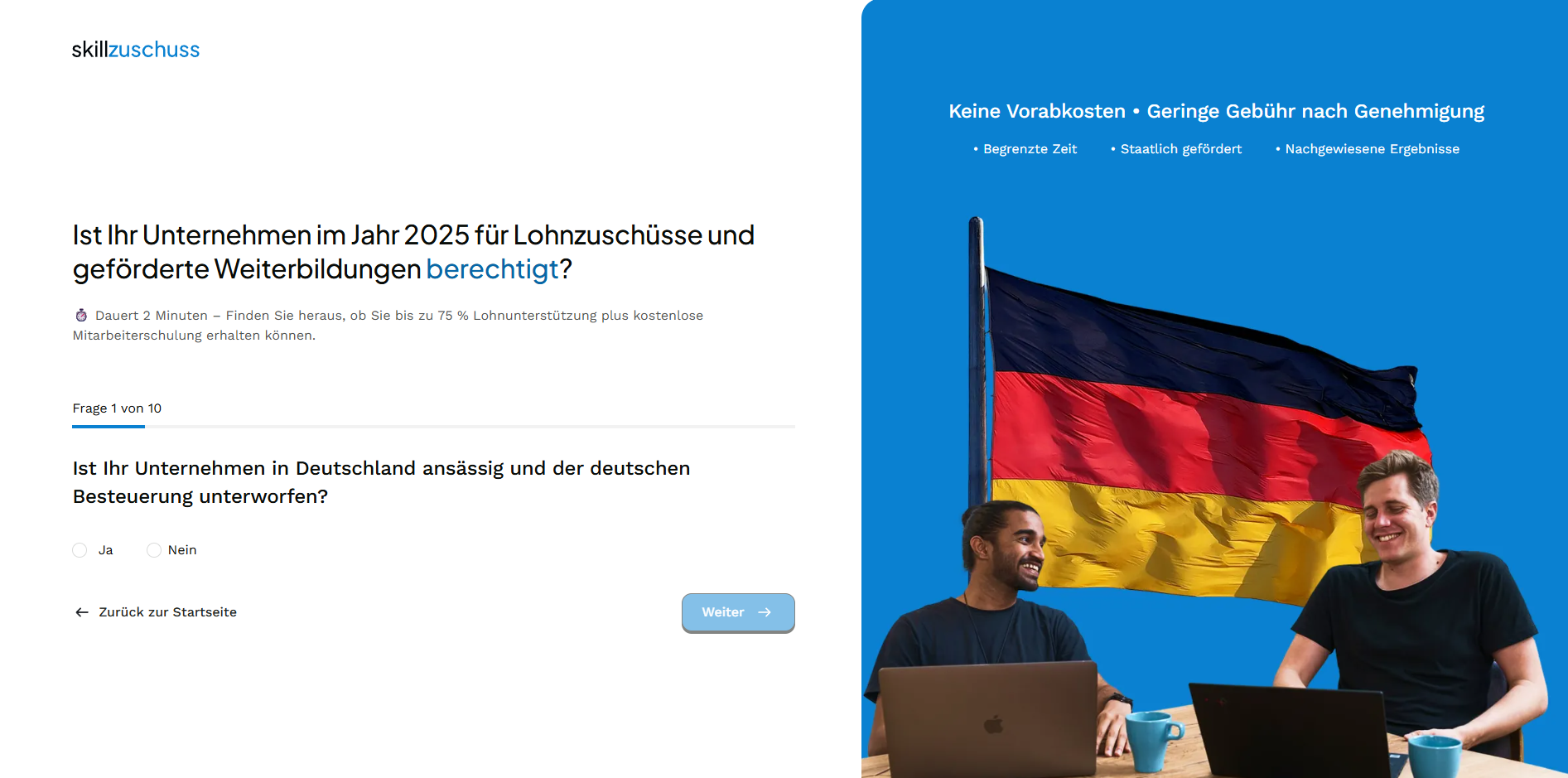 Skillzuschuss