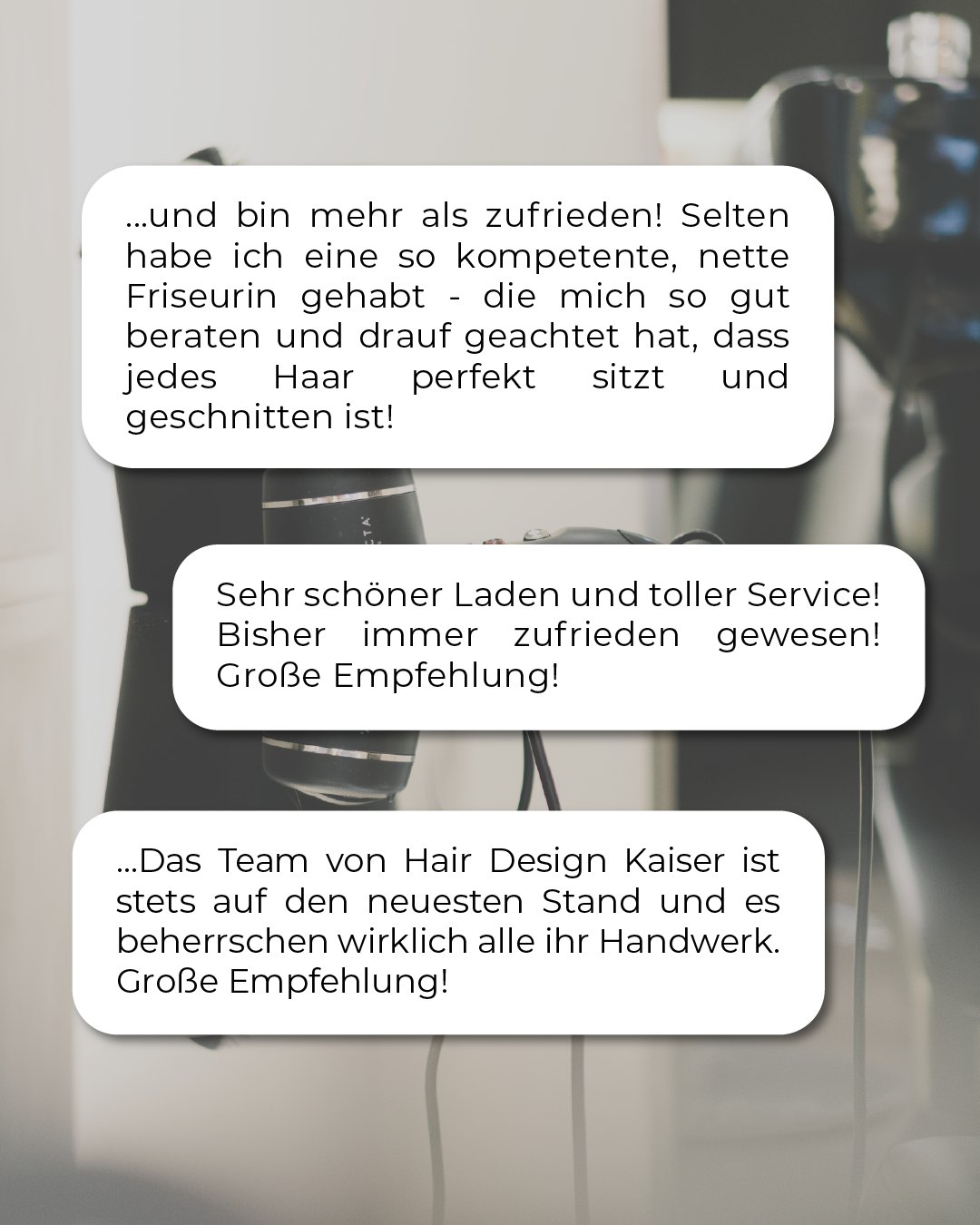 Friseurteam von Hairdesign Kaiser Lüneburg bedankt sich am Tag des Respekts bei treuen Kundinnen – mit Herz, Schere und Stil. Wertschätzung und Dank für Vertrauen und Treue zu unserem Friseursalon. #kammtokaiser #HairdesignMitHerz