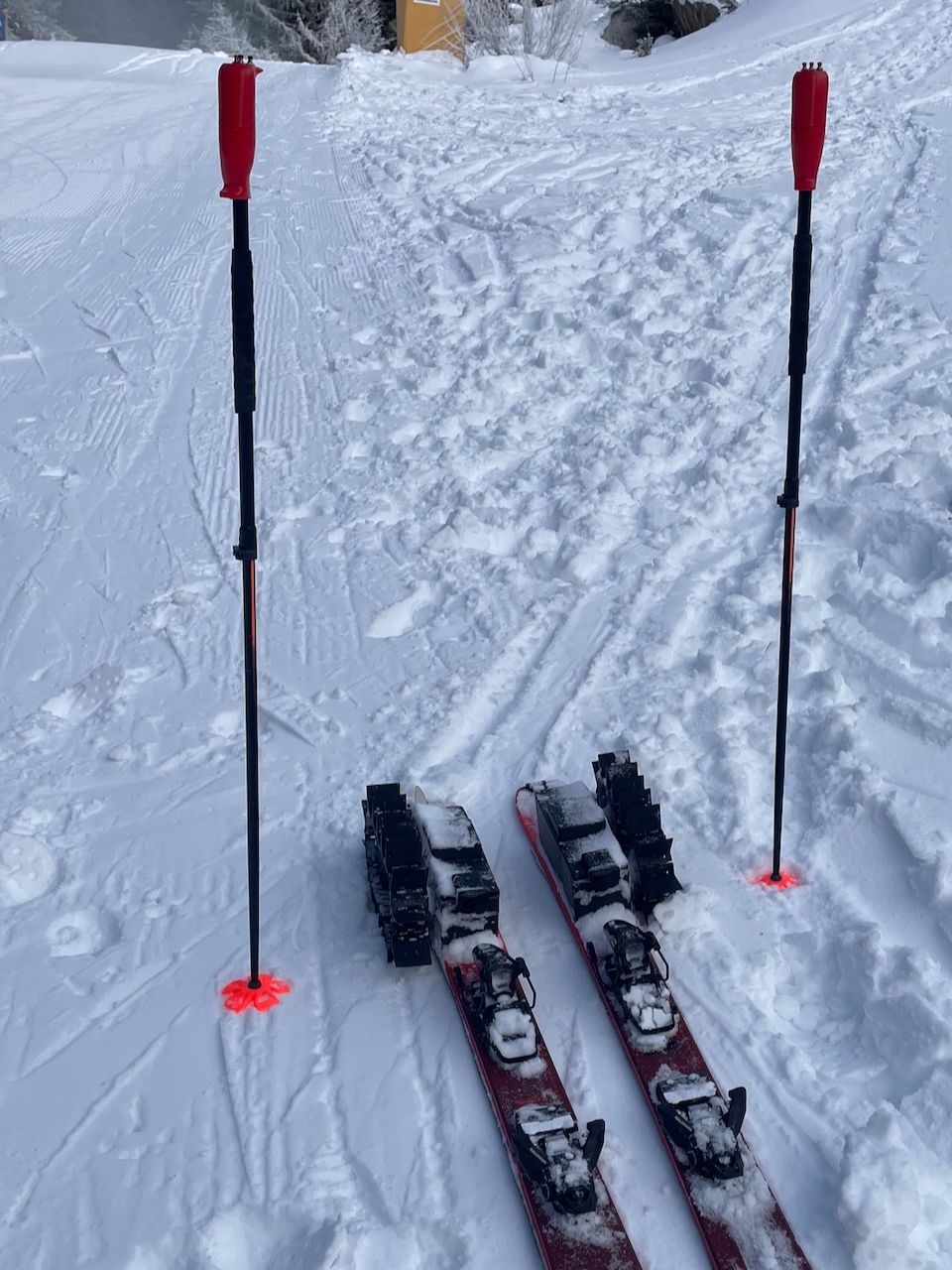 Testing the Elec Ski V1 System in deeper snow