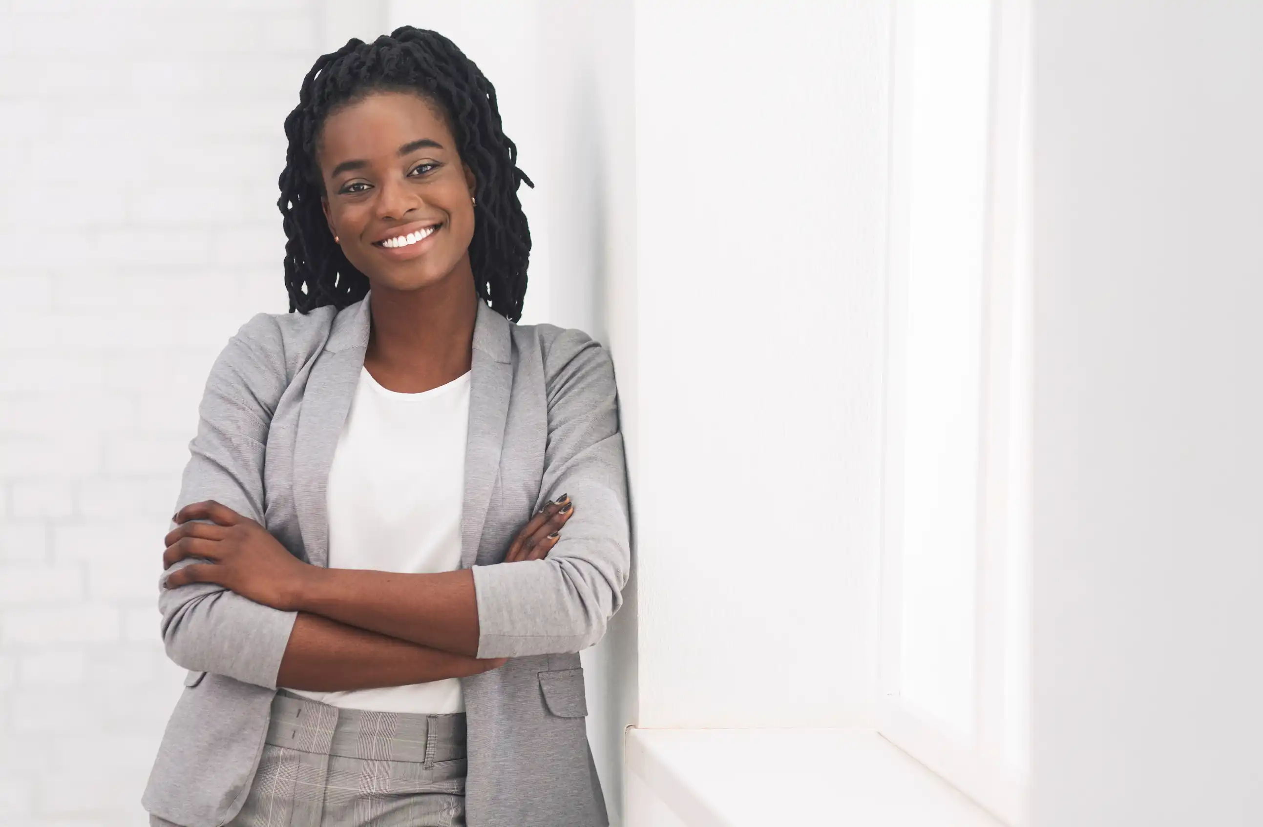 Portrait of a worman who is a client of WebBoost Agency