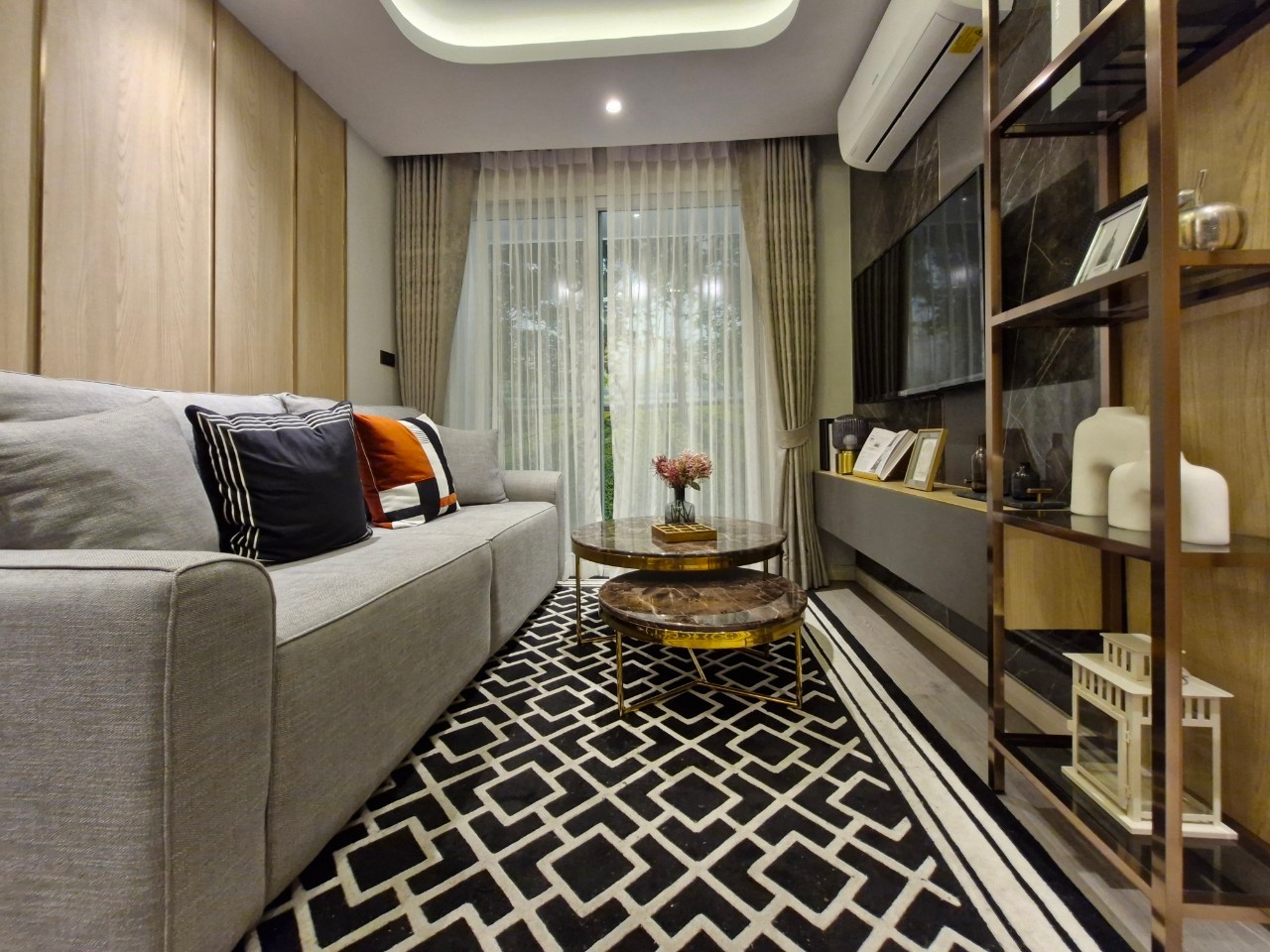 Modern kitchen design Pestine Park condo Jomtien pre-construction