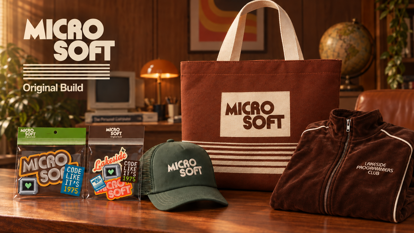 Microsoft / Original Build custom merchandise