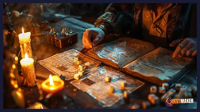 Un Maître du Jeu qui travaille son scénario