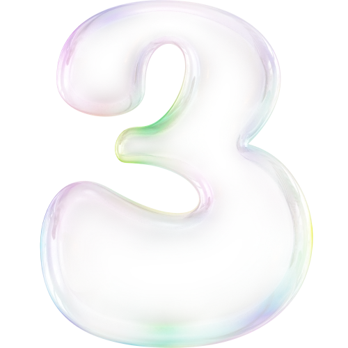 Number 3 Icon.