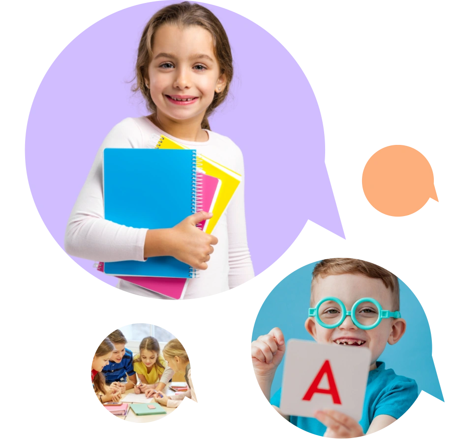 Dysphasie Kids Logo Components.