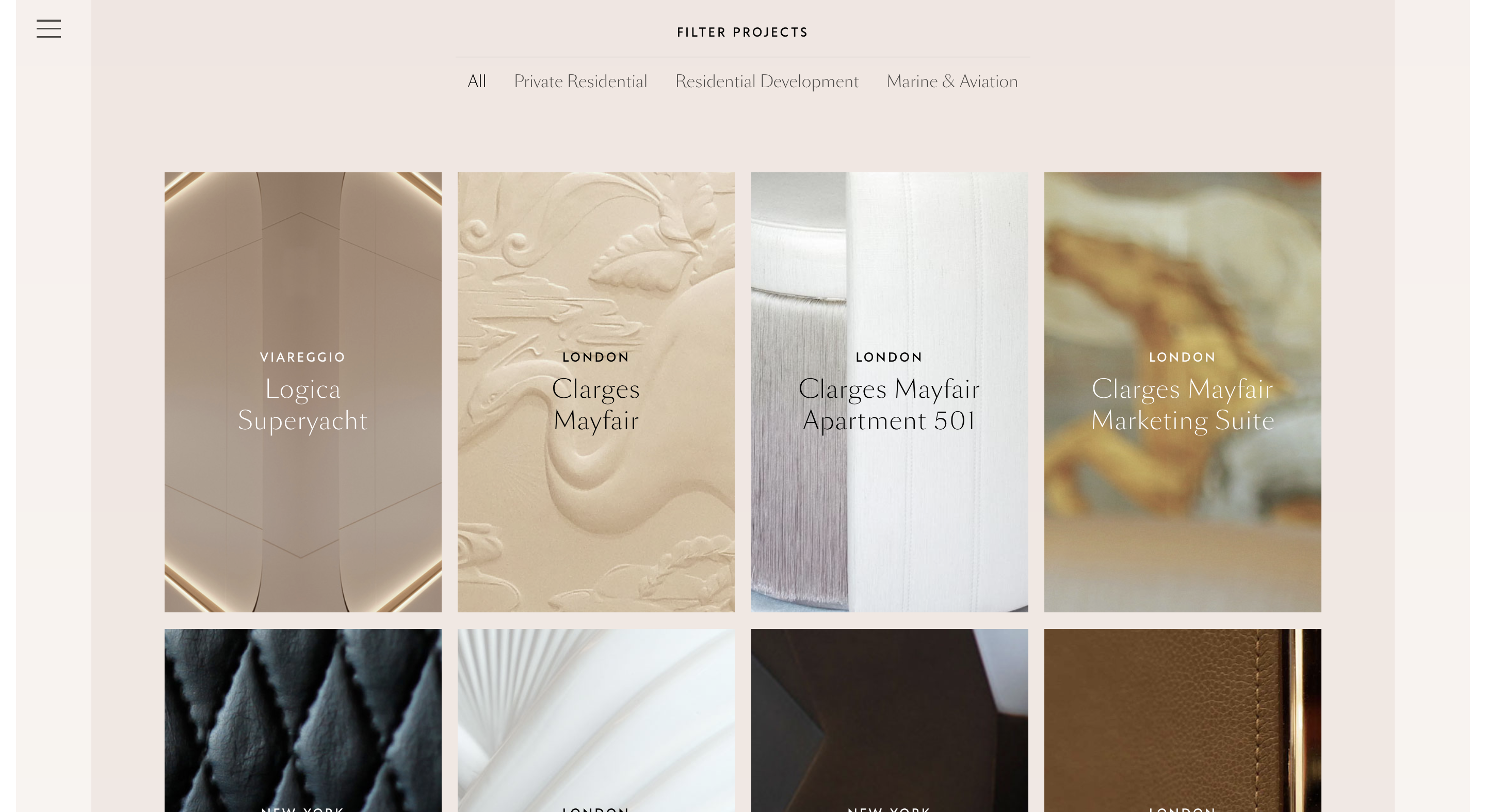 A refined interior design studio with minimalist furniture, geometric details, and ambient lighting—embodying the elevated aesthetic of luxury brands. This image complements insights from “The Complete SEO Guide for Luxury Brands,” illustrating how a polished digital presence supports discoverability, authority, and prestige through strategic SEO.