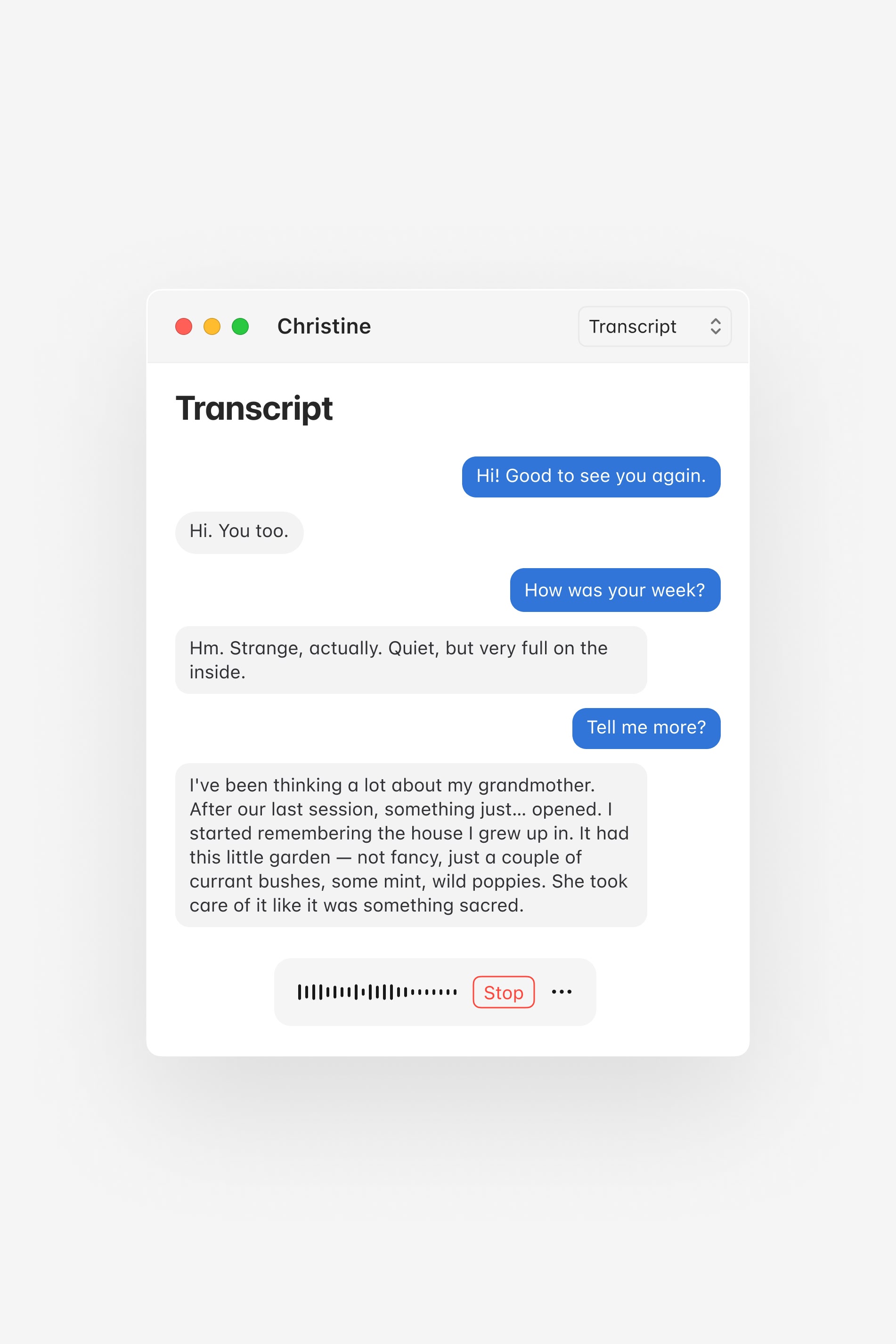 Knots. Transcript