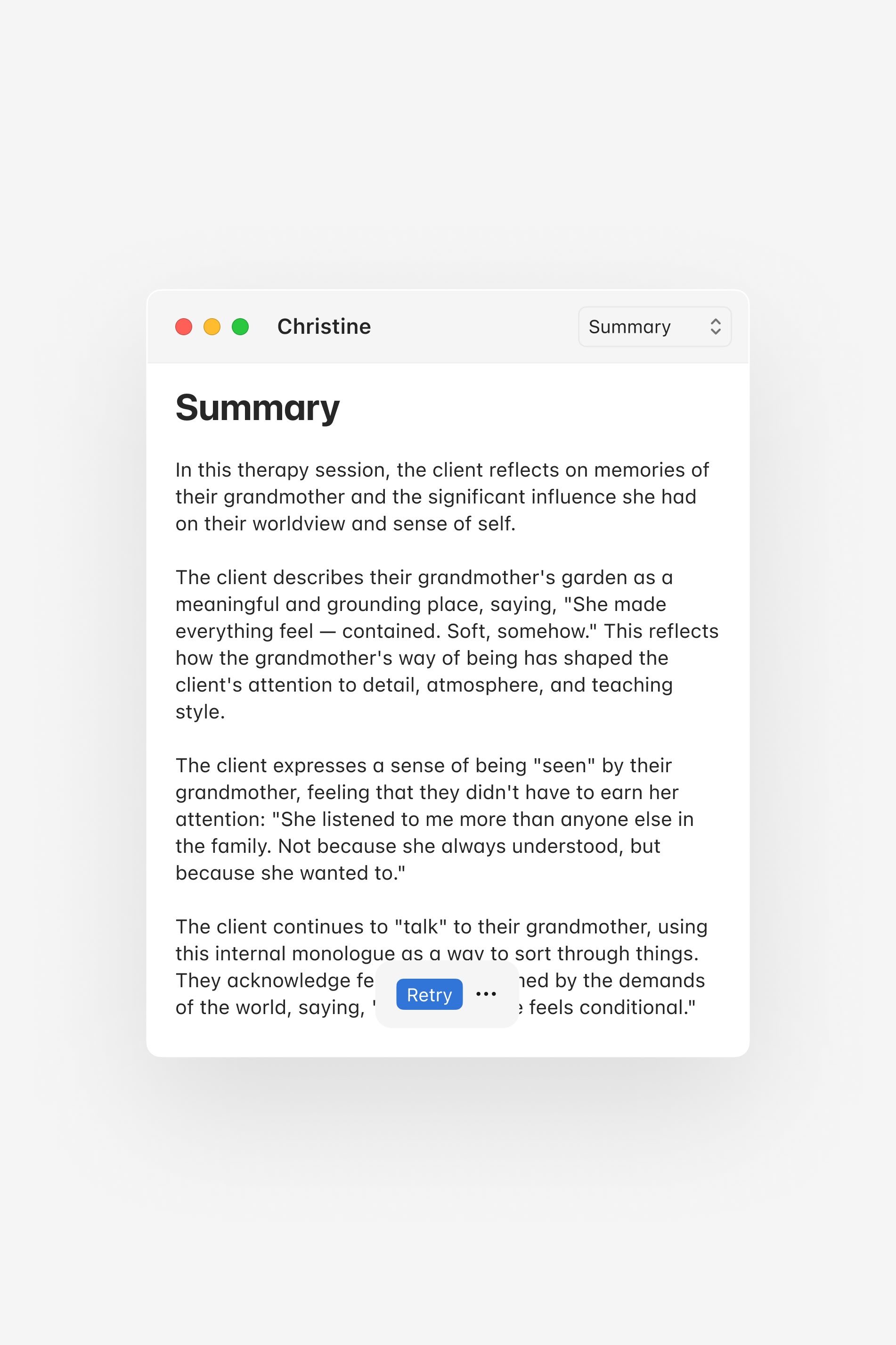 Knots. Summary