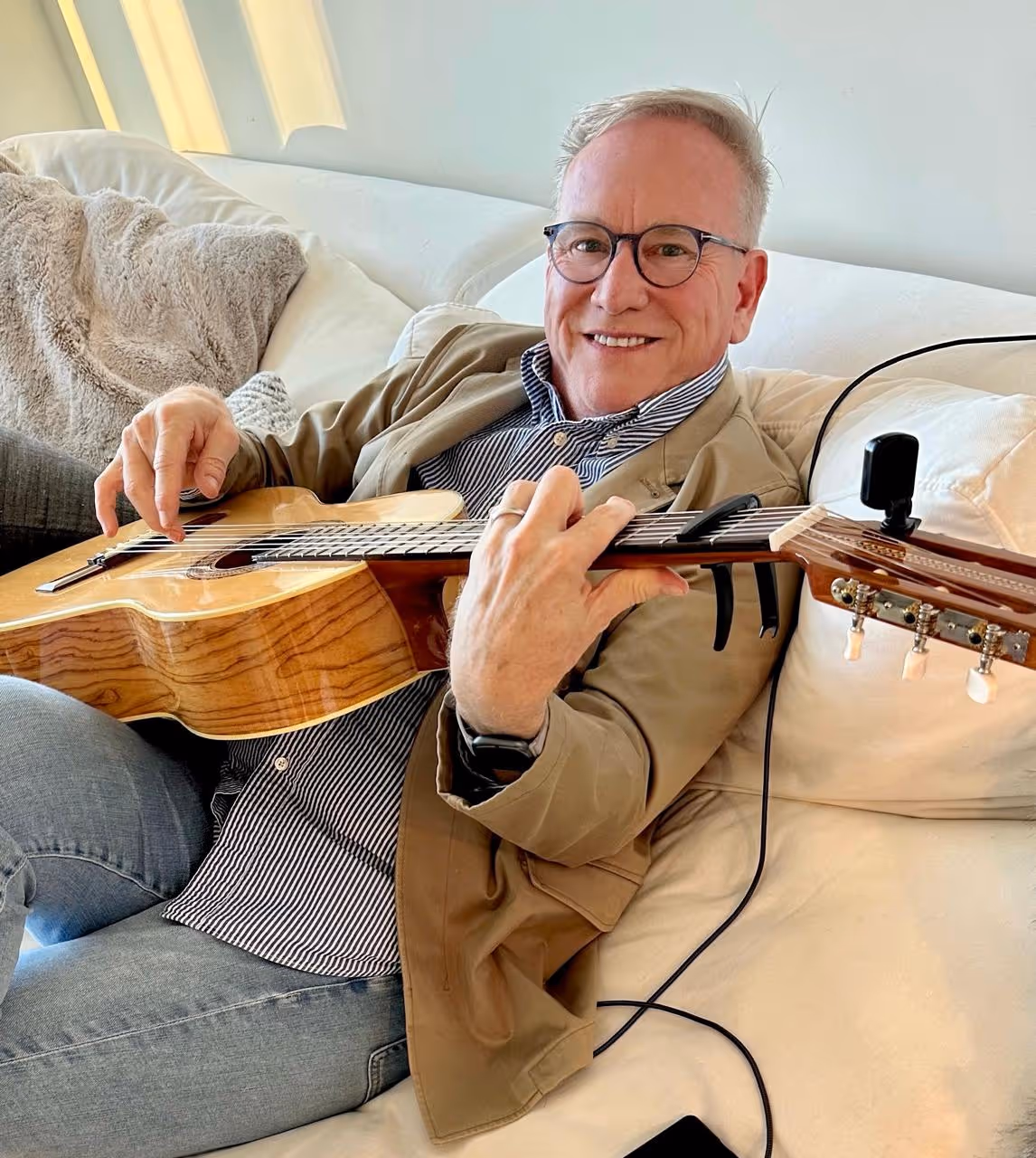 david with guitar