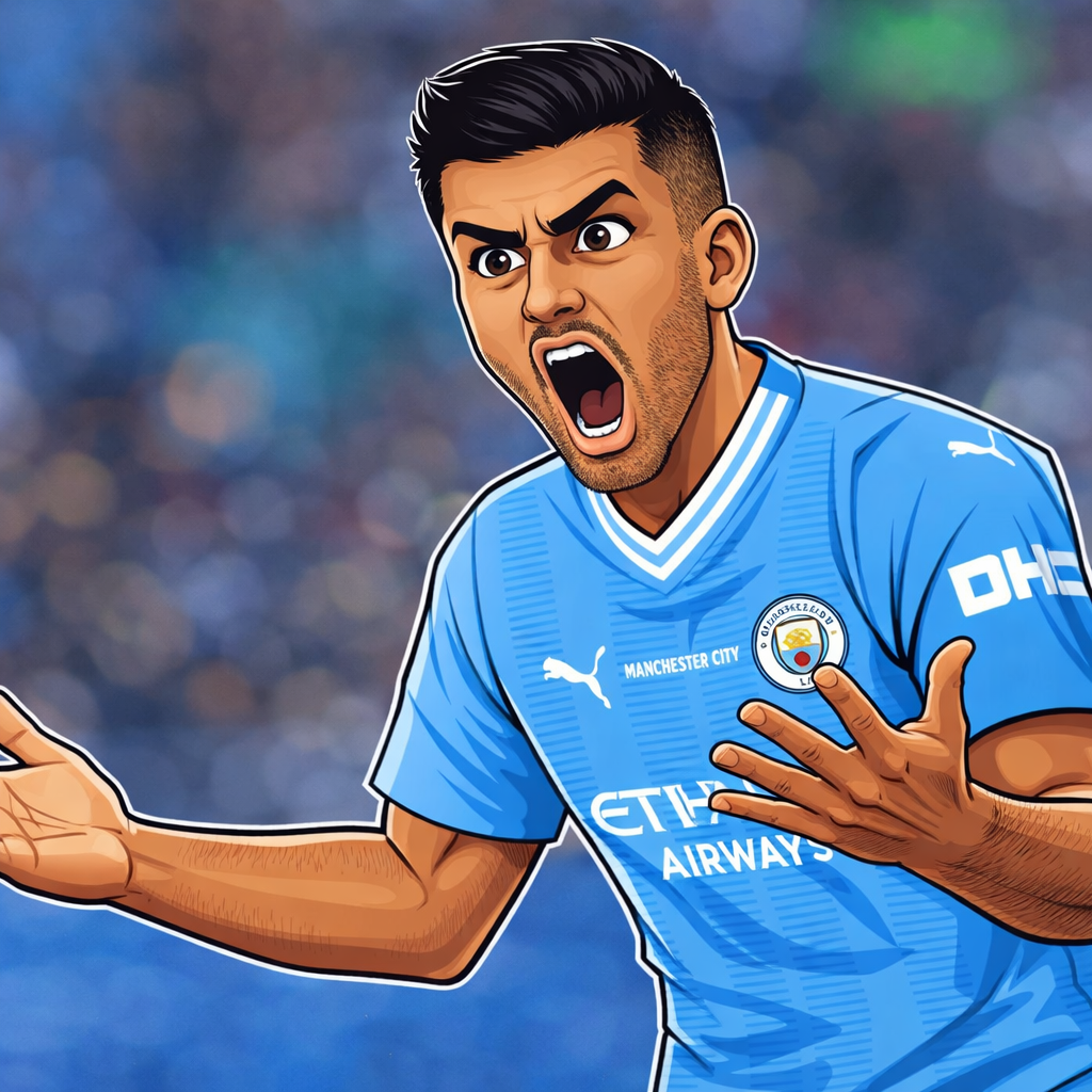 Rodri Fined £80,000 By FA Over Ref Comments