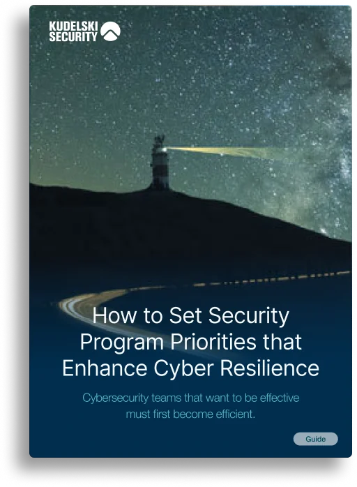 How to Set Security Program Priorities that Enhance Cyber Resilience