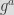 g^a