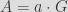 A = a \cdot G
