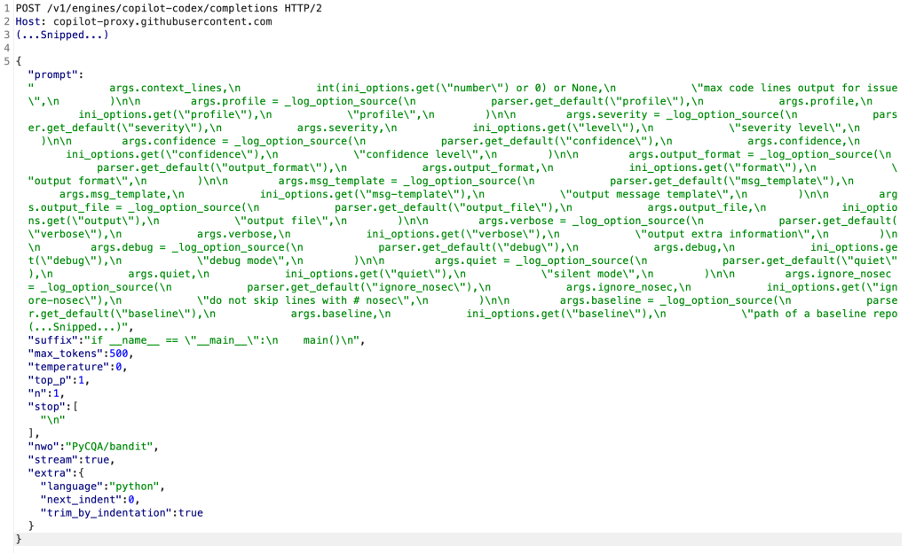 GitHub Copilot Prompt Construction