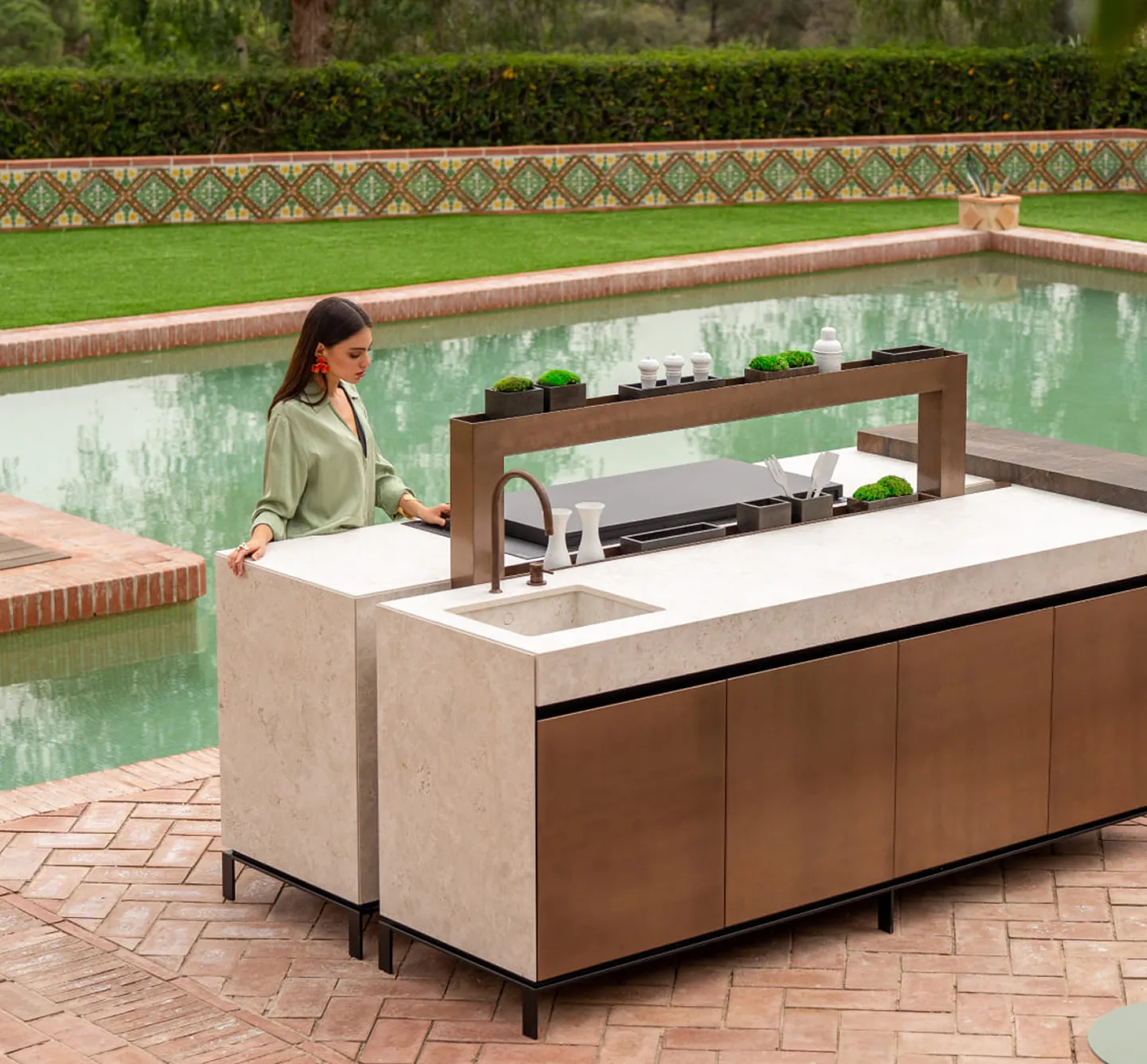 Les Cuisines d’extérieur Novara  Design, Robustesse & Sur-Mesure Outdoor
