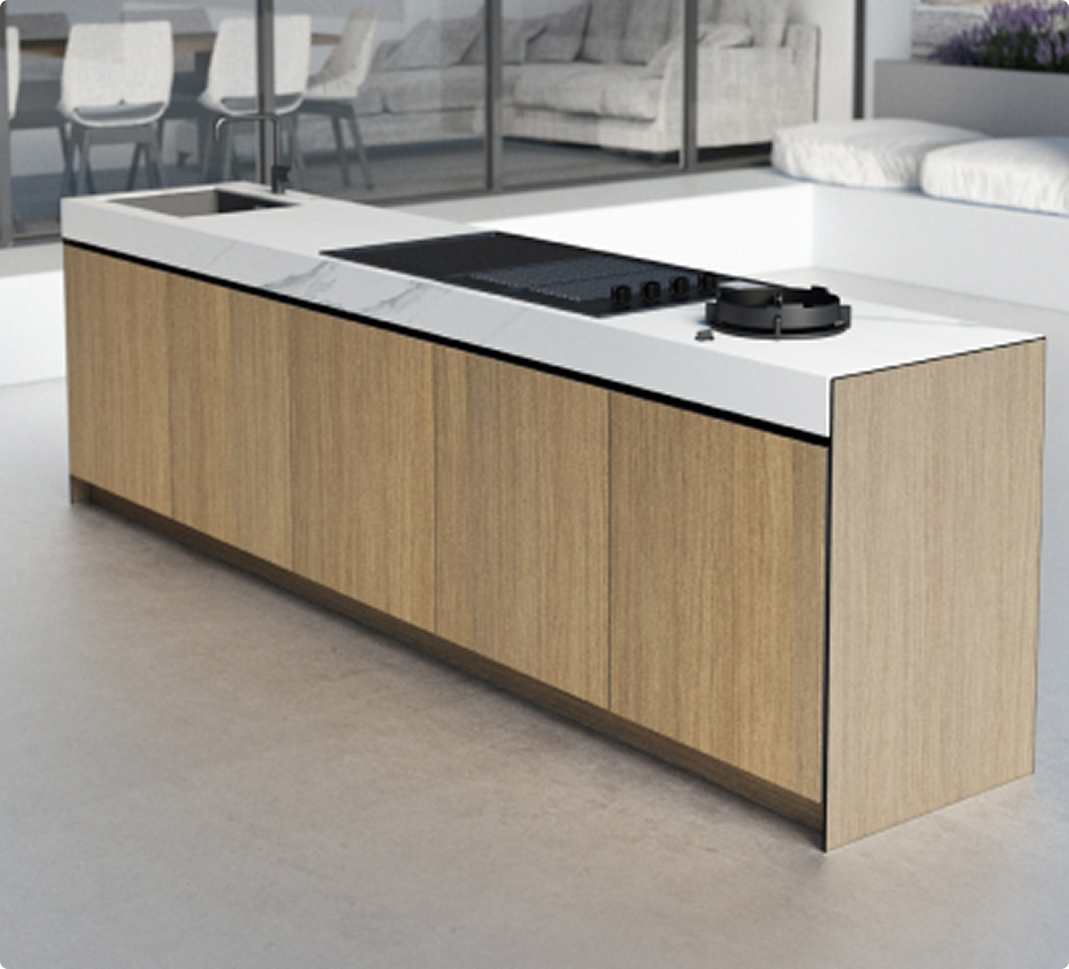 Les Cuisines d’extérieur Novara Design, Robustesse & Sur-Mesure Outdoor