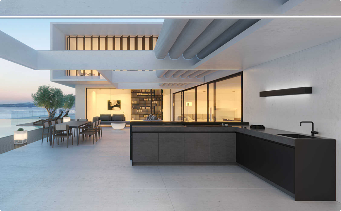 Les Cuisines d’extérieur Novara Design, Robustesse & Sur-Mesure Outdoor