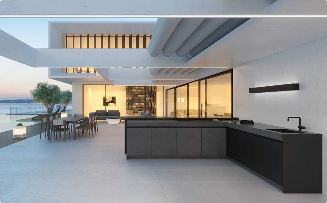 Les Cuisines d’extérieur Novara  Design, Robustesse & Sur-Mesure Outdoor